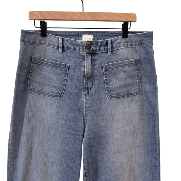 Ann Mashburn Coco Patch Pocket Jean in "7-Year Indigo Stretch Denim" Size 32 - Picture 8 of 16